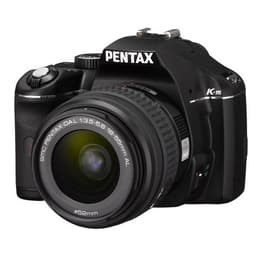 Spiegelreflexcamera - Pentax K-m Zwart + Lens Pentax SMC Pentax-DAL 18-55mm f/3.5-5.6 AL