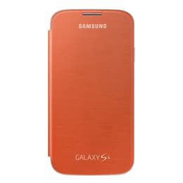 Hoesje Galaxy S4 - Leer - Oranje