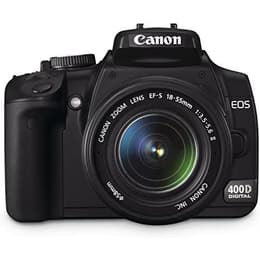 Spiegelreflexcamera Canon EOS 400D - Zwart + Lens Canon EF-S 18-55mm f/3.5-5.6 II