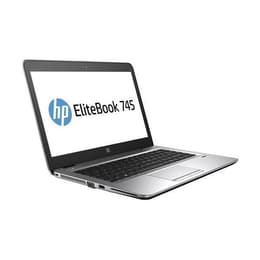 HP EliteBook 745 G3 14" A10 1.8 GHz - SSD 256 GB - 8GB QWERTY - Engels
