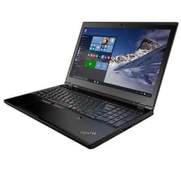 Lenovo ThinkPad P50 15" Core i7 2.7 GHz - SSD 750 GB + HDD 500 GB - 32GB AZERTY - Frans