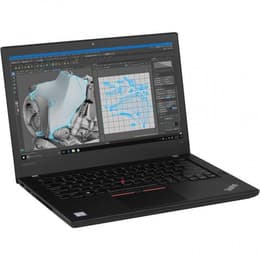 Lenovo ThinkPad T470 14" Core i7 2.7 GHz - SSD 256 GB - 8GB AZERTY - Frans