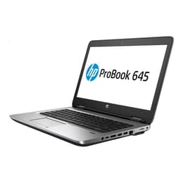 Hp ProBook 645 G3 14" A10 2.4 GHz - SSD 128 GB - 8GB AZERTY - Frans