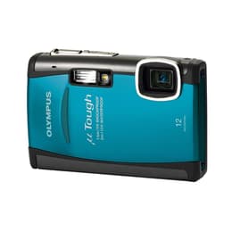 Compactcamera µ TOUGH-6010 - Zwart/Blauw + Olympus Olympus lens 28-102mm f/3.5-5.1 f/3.5-5.1