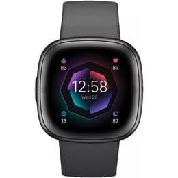 Horloges Cardio GPS Fitbit Sense 2 - Zwart