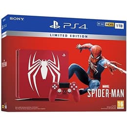 PlayStation 4 Slim 1000GB - Rood - Limited edition Marvel’s Spider-Man + Marvel’s Spider-Man