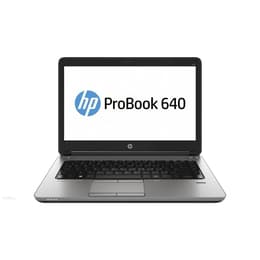 HP ProBook 640 G1 14" Core i3 2.4 GHz - HDD 500 GB - 4GB AZERTY - Frans