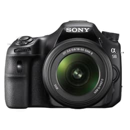 Reflex Sony Alpha A58 - Zwart + Lens Sony  f/3.5-5.6