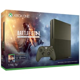 Xbox One S 1000GB - Groen - Limited edition Military Green + Battlefield 1