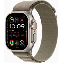 Apple Watch (Ultra) 2023 GPS 49 mm - Titanium Grijs - Alpine-bandje