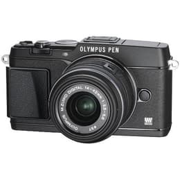 Hybride camera Pen E-P5 - Zwart + Olympus Olympus M.Zuiko Digital ED 14-42 mm f/3.5-5.6 EZ f/3.5-5.6