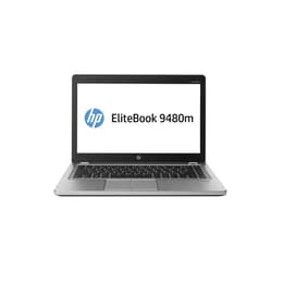 HP EliteBook Folio 9470M 14" Core i7 2.1 GHz - SSD 256 GB - 16GB QWERTY - Engels