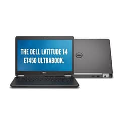Dell Latitude E7450 14" Core i5 2.3 GHz - HDD 500 GB - 4GB AZERTY - Frans