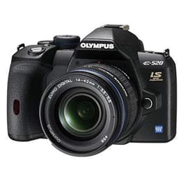 Reflex Olympus E-520 - Zwart + Lens Olympus 14-42mm F/3.5-5.6