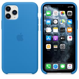 Apple Siliconenhoesje iPhone 11 Pro Siliconenhoesje - Silicone Blauw