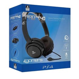 PS4 Pro 4 40 geluidsdemper gaming Hoofdtelefoon - bedraad microfoon Zwart