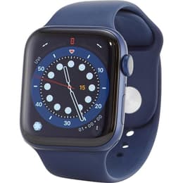 Apple Watch (Series 6) 2020 GPS 40 mm - Aluminium Blauw - Sportbandje Blauw