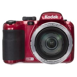 Bridge camera PixPro AZ361 - Rood + Kodak PixPro Aspheric HD Zoom Lens 36X Wide 24-864mm f/2.9-5.7 f/2.9-5.7