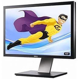 19-inch Ecran Plat PC 19" , LCD DELL P1911B 48cm 1440x900 R&eacute,glable DVI VGA HUB USB VESA 1440 x 900 LCD Beeldscherm Zwart