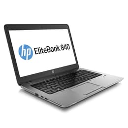 Hp EliteBook 840 G1 14" Core i7 2.1 GHz - SSD 256 GB - 16GB QWERTY - Engels