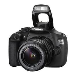 Reflex Canon EOS 1200D - Zwart + Lens Canon EF-S 18-55mm f/3.5-5.6 IS II