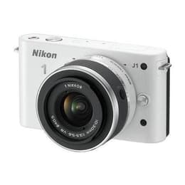Hybride camera Nikon 1 J1 - wit + Lens Nikon 1 Nikkor VR 10–30mm f/3.5–5.6