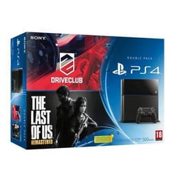 PlayStation 4 500GB - Zwart + DriveClub + The Last Of Us (Remastered)