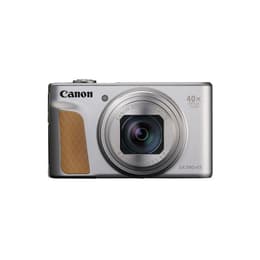 Compactcamera PowerShot SX740 HS - Zilver + Canon PowerShot SX740 HS 24–960mm f/3.3-6.9 f/3.3-6.9