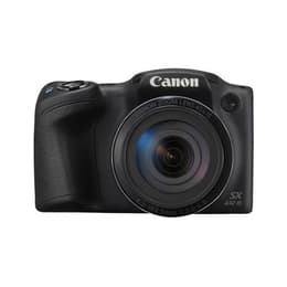 Bridge camera PowerShot SX430 IS - Zwart + Canon Zoom Lens 40X IS 24-1080mm f/3.5-6.8 f/3.5-6.8