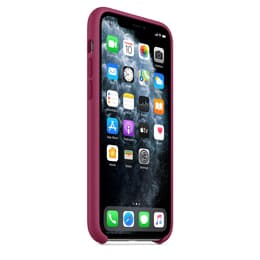 Apple Siliconenhoesje iPhone 11 Pro Max Siliconenhoesje - Silicone Granaat rood