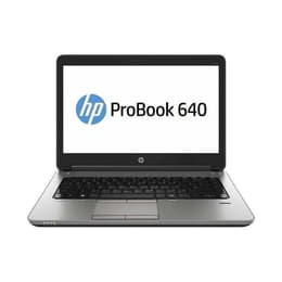 HP ProBook 640 G1 14" Core i3 2.4 GHz - SSD 128 GB - 4GB QWERTY - Portugees