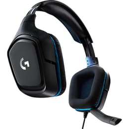 G432 gaming Hoofdtelefoon - bedraad microfoon Zwart/Blauw