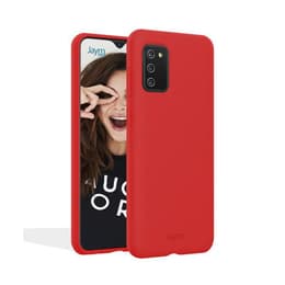 Hoesje Galaxy A02S - Silicone - Rood