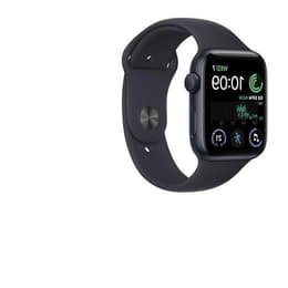 Apple Watch (Series SE) 2022 GPS 40 mm - Aluminium Zwart - Sportbandje Zwart