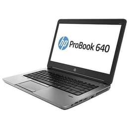 HP ProBook 640 G1 14" Core i5 GHz - SSD 128 GB - 4GB AZERTY - Frans