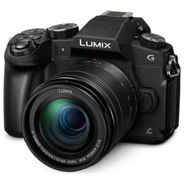 Hybride camera Lumix DMC-G80 - Zwart + Panasonic Lumix G Vario 12-60mm F3.5-5.6 ASPH Power OIS f/3.5-5.6