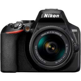 Reflex Nikon D3500 - Zwart + Lens  18-55mm f/3.5-5.6GVR