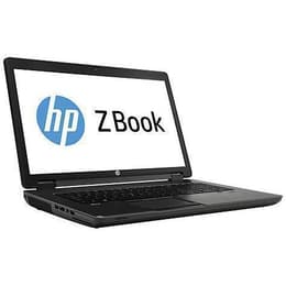 HP ZBook G1 17" Core i7 2.4 GHz - SSD 512 GB - 16GB QWERTY - Engels