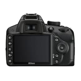 Spiegelreflexcamera - Nikon D3200 Zwart + Lens Nikon DX Nikkor AF-S 18-55mm f/3.5-5.6G