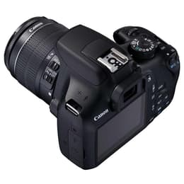 Reflex Canon EOS 1300D - Zwart + Lens  18-135mm f/3.5-5.6ISII