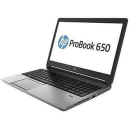 HP ProBook 650 G1 15" Core i5 2.7 GHz - SSD 256 GB + HDD 32 GB - 8GB AZERTY - Frans