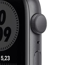 Apple Watch (Series SE) 2020 GPS 40 mm - Aluminium Spacegrijs - Sportbandje Zwart