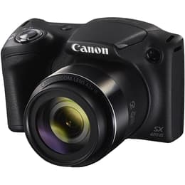 Compactcamera Canon PowerShot SX430 IS - Zwart + Zoom Lens 42x IS 24–1008mm f/3.5-6.6