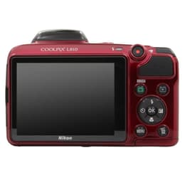Compactcamera Nikon Coolpix L810 - Rood