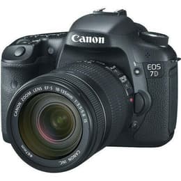 Spiegelreflexcamera EOS 7D - Zwart + Canon EF-S 18-135mm F3.5-5.6 IS STM f/3.5-5.6
