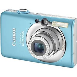 Compactcamera Ixus 95 IS - Blauw + Compacta Canon Zoom Lens 35-105 mm f/2.8-4.9 IS f/2.8-4.9