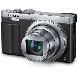 Compactcamera Lumix DMC-TZ70 - Zwart/Zilver + Panasonic Leica DC Vario-Elmar 24–720mm f/3.3–6.4 ASPH f/3.3-6.4