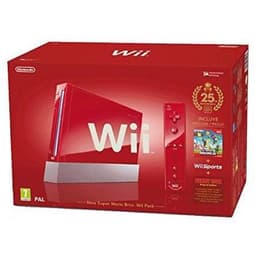 Nintendo Wii - HDD 1 GB - Rood