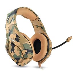 K1-B Pro geluidsdemper gaming Hoofdtelefoon - bedraad microfoon Roze camouflage