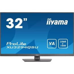 32-inch Iiyama ProLite XU3294QSU-B1 2560 x 1440 LCD Beeldscherm Zwart